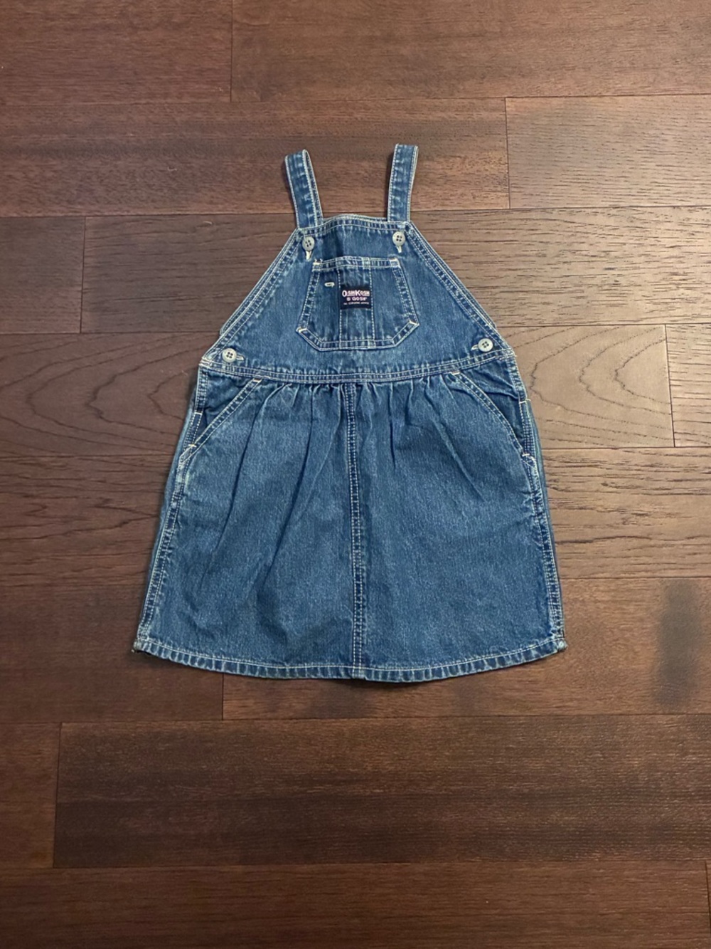 Vintage OshKosh B’gosh Denim Overall Dress